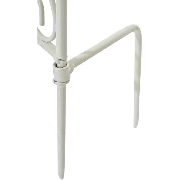 Rankgitter FALK 2er Set - 35x1x122cm, Metall, Weiß | Rankhilfe Kletterpflanzen Gartendekoration – Bild 6