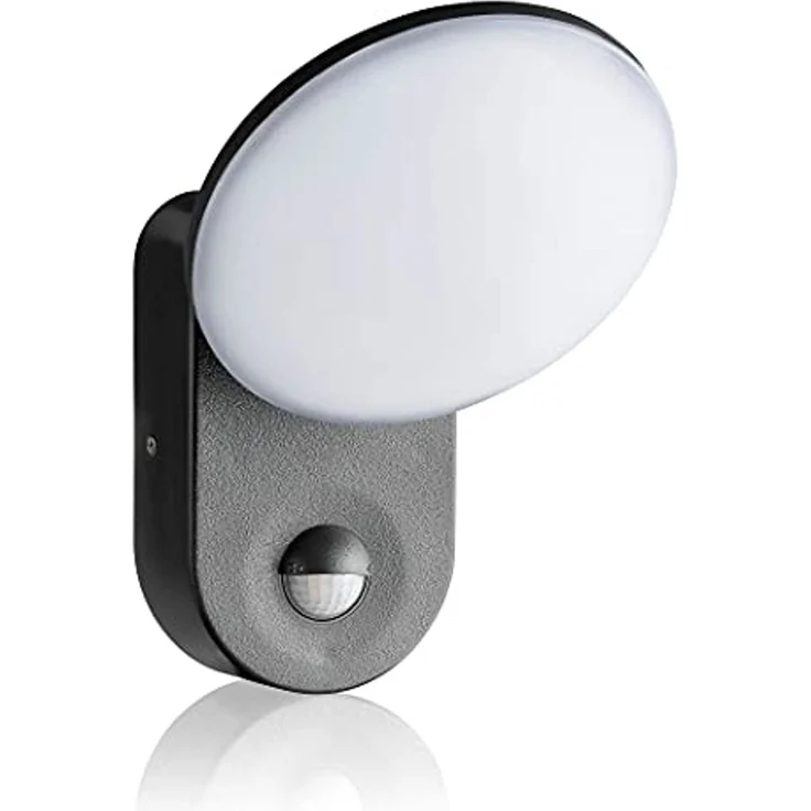 SEBSON Außen-Wandleuchte LED Außenleuchte Bewegungsmelder 9m/140° IP65, 15W 1300lm kaltweiß, Kaltweiß, Bewegungsmelder programmierbar – Bild 1
