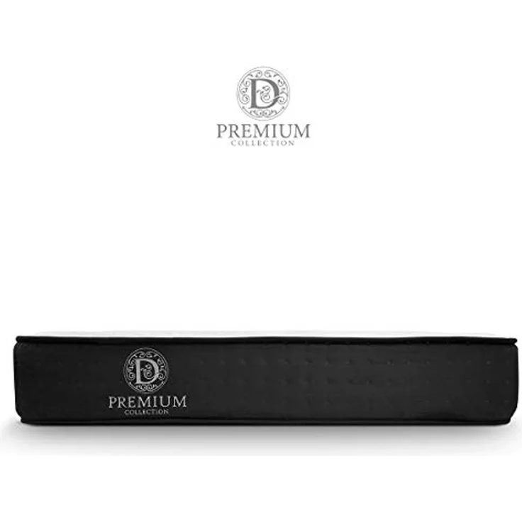 Duérmete Online Premium Viskoelastische Matratze Fixji | Bambusgewebe | Sanitized Behandlung, Schaumstoff, Weiß, 105 x 190 – Bild 5