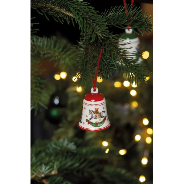 Villeroy & Boch My Christmas Tree Glocke Spielzeug ø 5,4 cm - rot – Bild 3