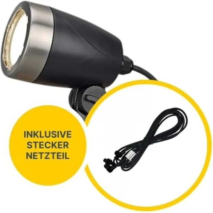 MeLiTec 2er Set LED Gartenstrahler GL11-1 Edelstahl anthrazit – Bild 4