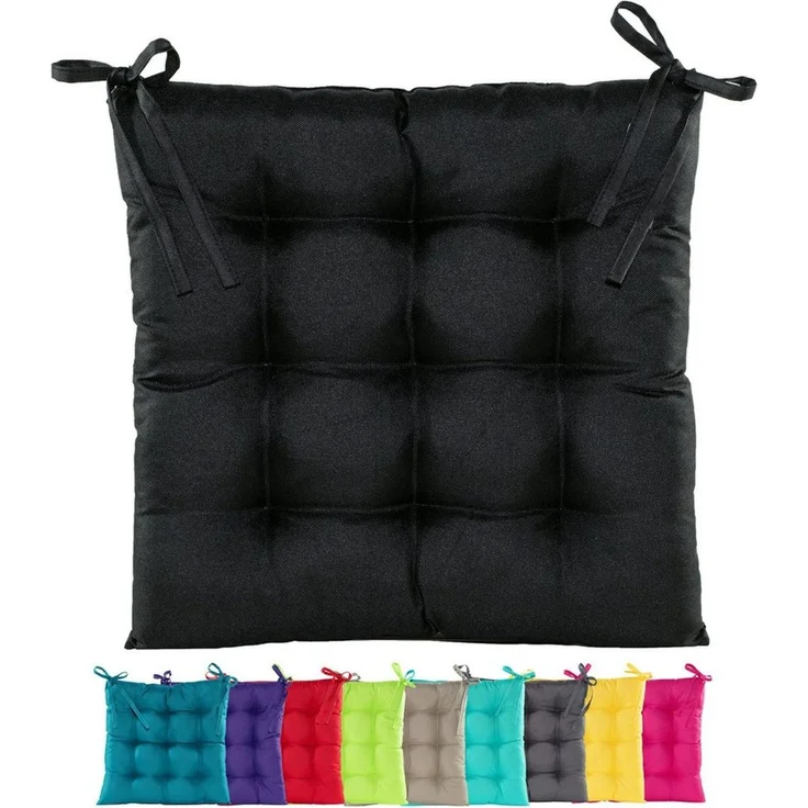 JACK Stuhlkissen JACK Outdoor 38x38cm Sitzkissen Lounge Kissen Sitzkissen Wasserfest, mit Lotus Effekt, robust, strapazierfähig, für Innen & Außen – Bild 1