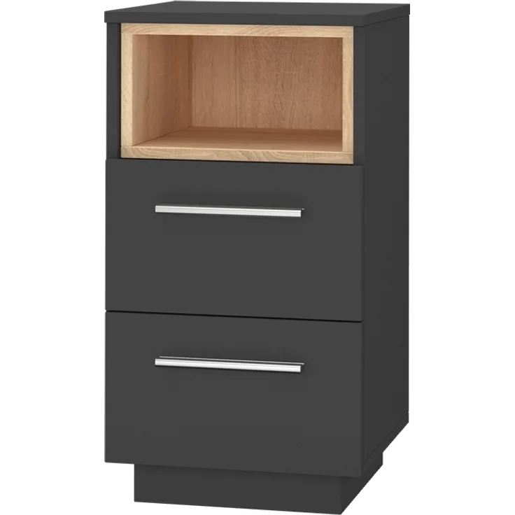 Nachttisch Beatrice Anthrazit 36 x 68 cm Vicco