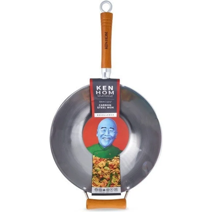 KEN HOM Excellence Carbon Steel Wok – Bild 2