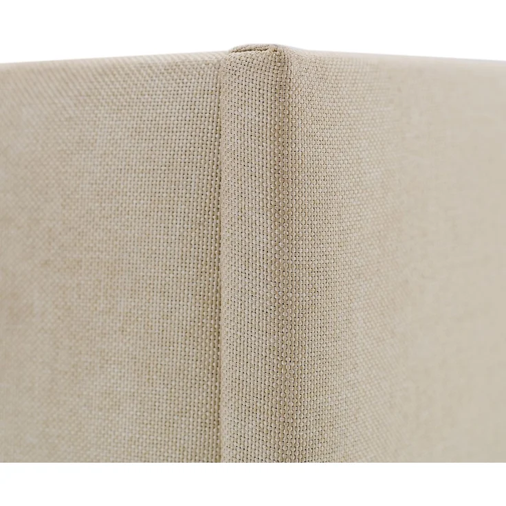 Polsterbett 140x200 cm Beige Doppelbett mit Lattenrost Futonbett Stoffbett Bett Bettgestell – Bild 10