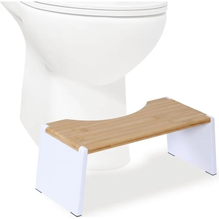 Klappbarer Toilettenhocker aus Bambus 10052380_8248 – Bild 1