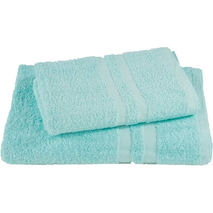 PFLEGE POINT Handtuch Frottierserie Colori kochfest mint Handtuch (50x100 cm), (1-St)