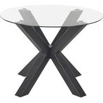 Esstisch OTIUM 100 cm 100 cm Schwarz