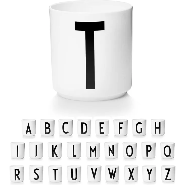 Design Letters Tasse Weiß T 10201000-T