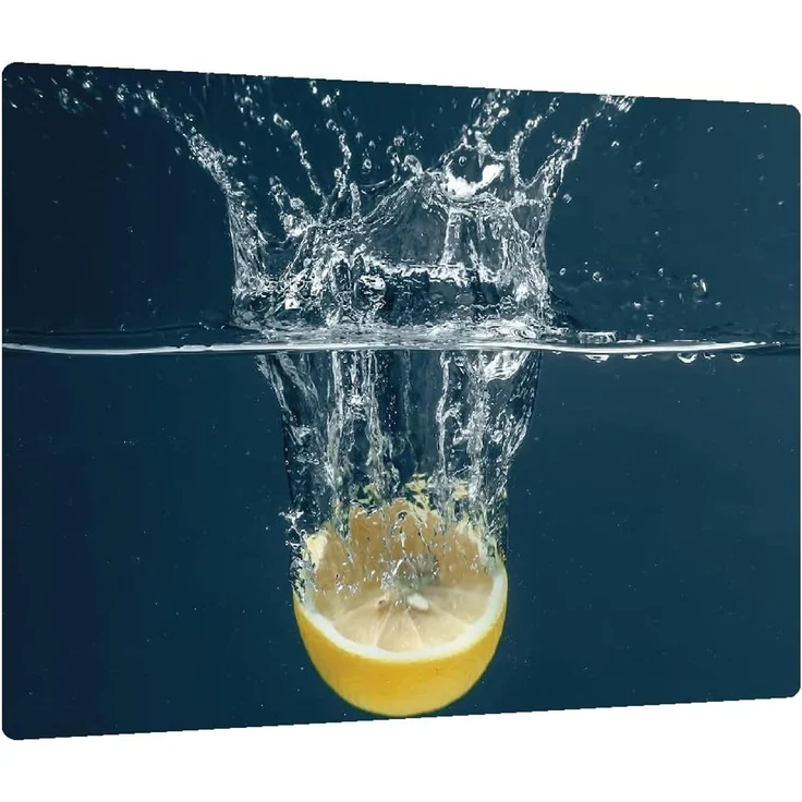 ALLboards Schneidebrett Glas Herdabdeckplatte Schneidebrett 52×60 cm Arbeitsplatte – Bild 1