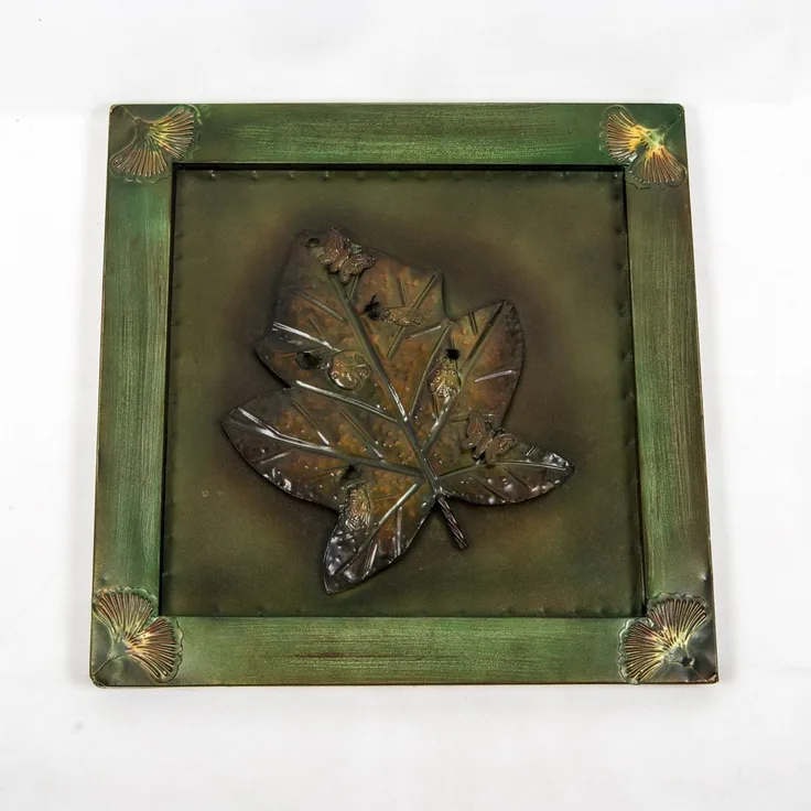 Wandbild Dekoration Garten Bild Leaf Insect Design 1 Wanddeko Gartendeko