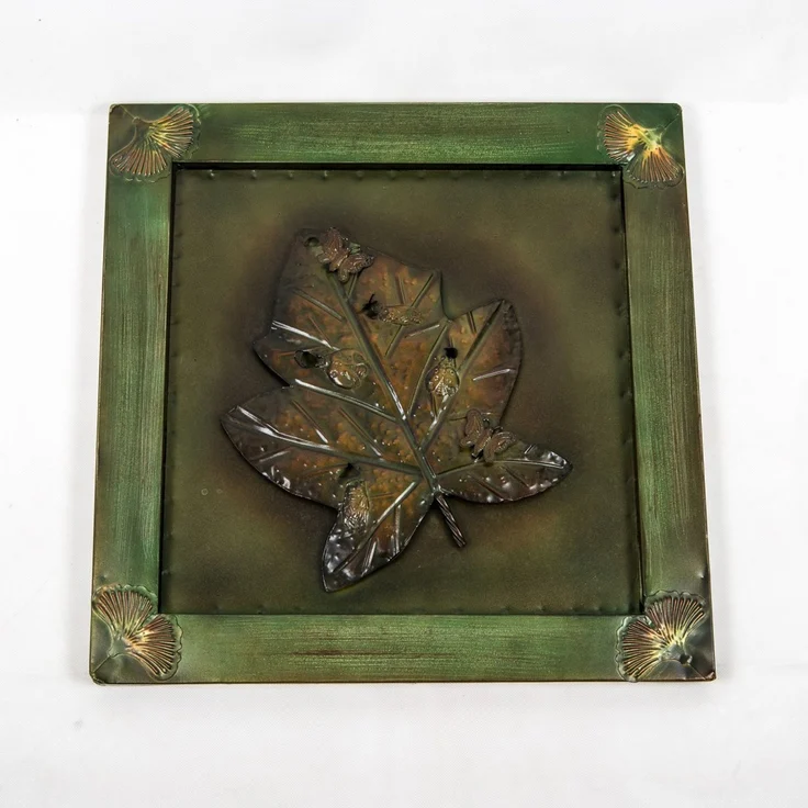 Wandbild Dekoration Garten Bild Leaf Insect Design 1 Wanddeko Gartendeko