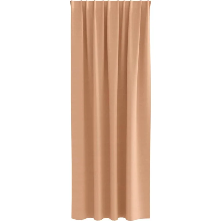 vidaXL Verdunkelungs-Vorhänge mit Ringen 2 stk. Hellbraun 260 x 140 cm 4107482 – Bild 4