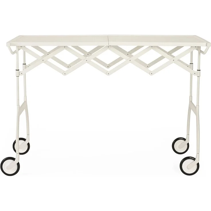 Kartell Battista Servierwagen, Weiß – Bild 2