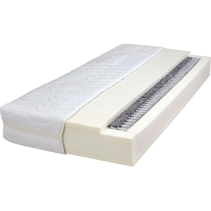 Taschenfederkernmatratze Easydream TFK 2000 Micropocket 90 x 200 cm / T660 DormiSpring-50252-900, Weiß, 90 x 25 x 200 cm