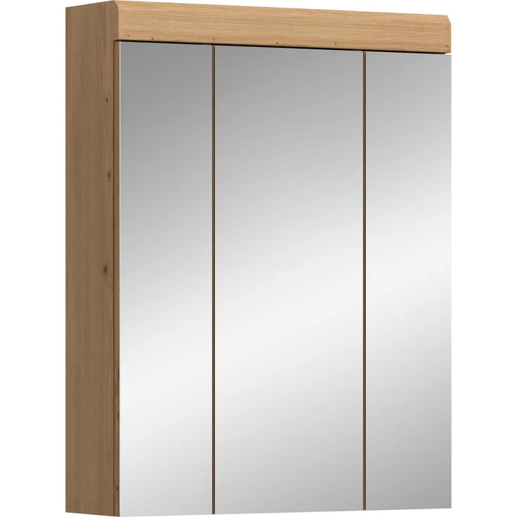 Xonox 'Scout' Spiegelschrank (B/H/T: 60x79x18 cm) in Salbei und Artisan Eiche Nachbildung