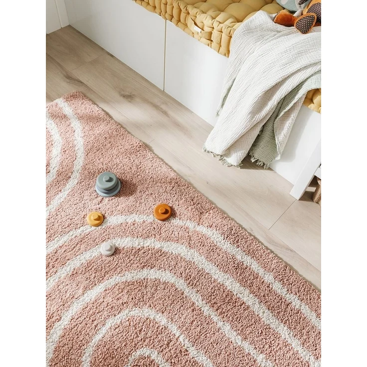 benuta Kinderteppich Gobi, rechteckig, Höhe: 21 mm, Kunstfaser, Berber, Ethno-Style, Wohnzimmer – Bild 2