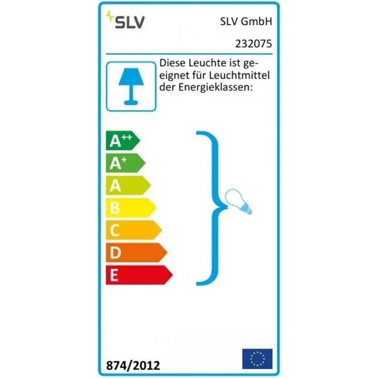 SLV No. 232075 PHOTONIA Wege- und Standleuchte A60 rund anthrazit klares Glas – Bild 5
