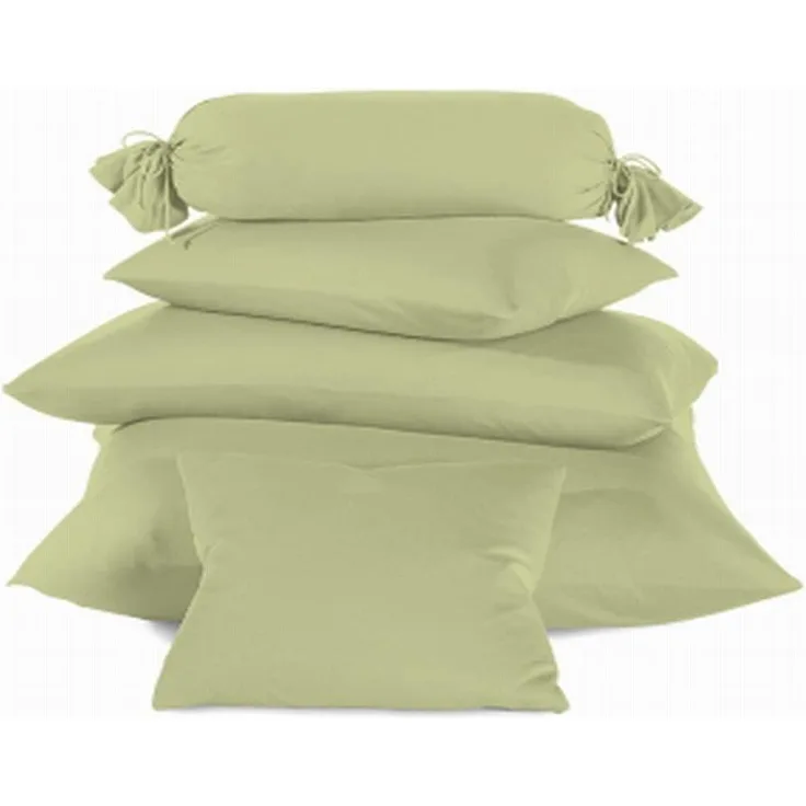 schlafgut Mako-Jersey-Interlock Kissenbezug 40x60 cm Lind