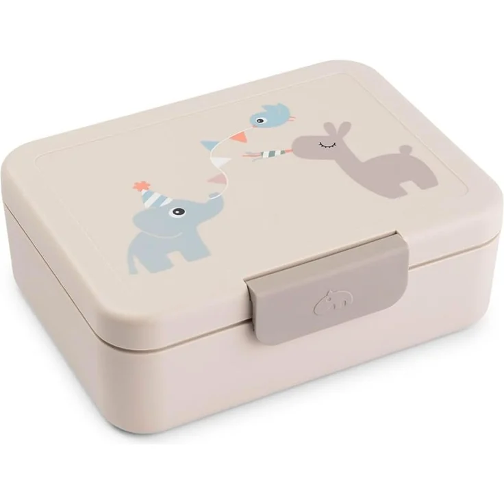Done by Deer Lunch box mit Trennwand Celebration Sand