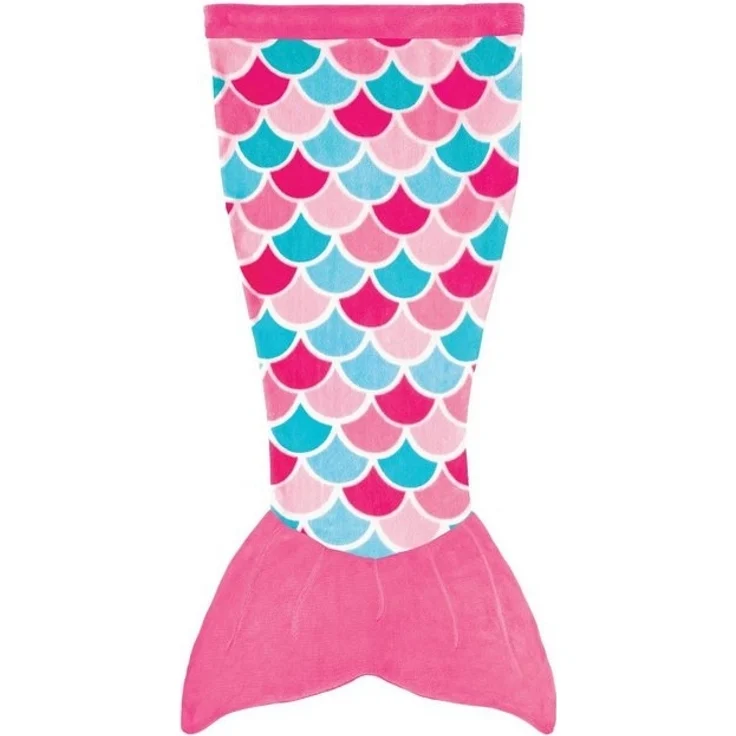 Kinderdecke Cuddle Tails Meerjungfrauendecke PINK DREAM, Fin Fun, für Kinder – Bild 4