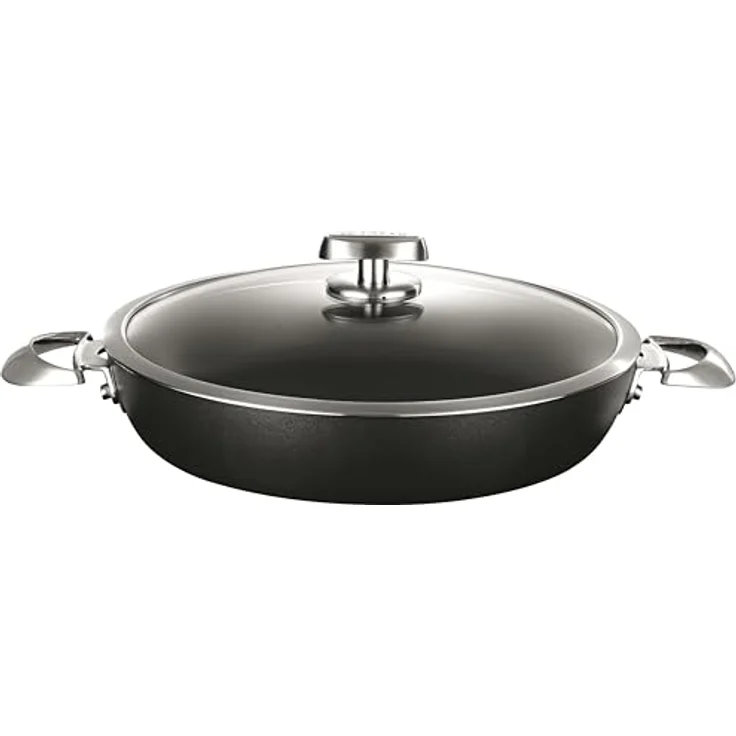 ScanPan Pro IQ, 32 cm Bratpfanne aus 100% Recyclingaluminium mit Wärmeverteilung, 3,5 L – Bild 1