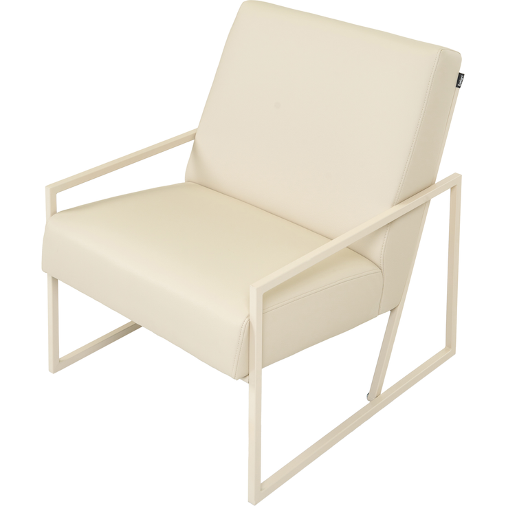 Sessel DELARY Kunstleder Beige – Bild 6