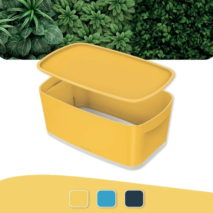 Leitz 52630019 Aufbewahrungsbox Gelb Rechteckig Kunststoff Einfarbig Gelb – Bild 2