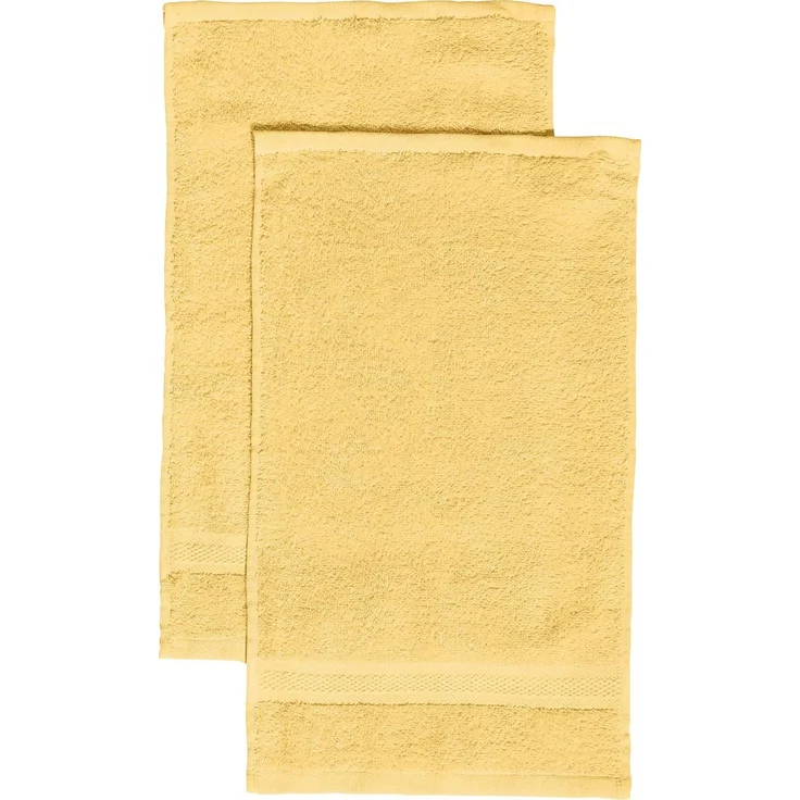 REDBEST Gästehandtuch Gästetuch "Chicago" 2er-Pack, Frottier (2-St), Walk-Frottier Uni – Bild 1