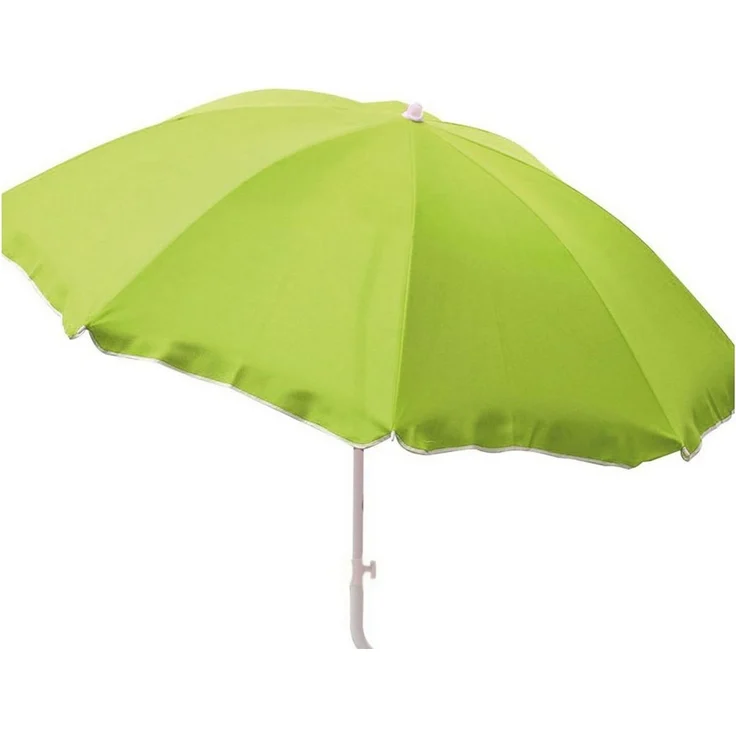Marabellas Shop Sonnenschirm Strandschirm knickbar ca. 180 cm aus Polyester mit UV-Schutz und Mast, höhenverstellbar – Bild 1