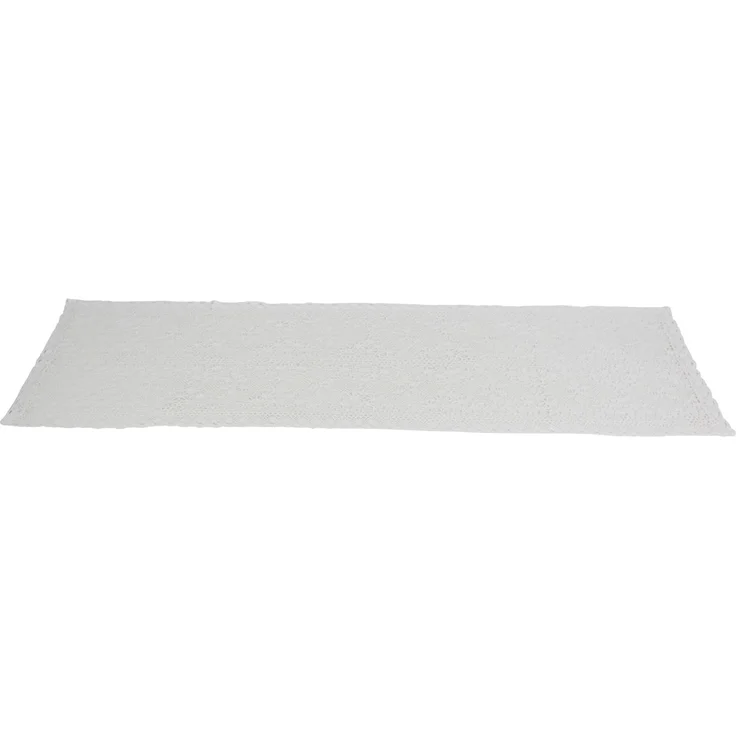 Tischläufer "Gehäkelt" in weiß, 40x140 cm, Mitteldecke in offwhite – Bild 5