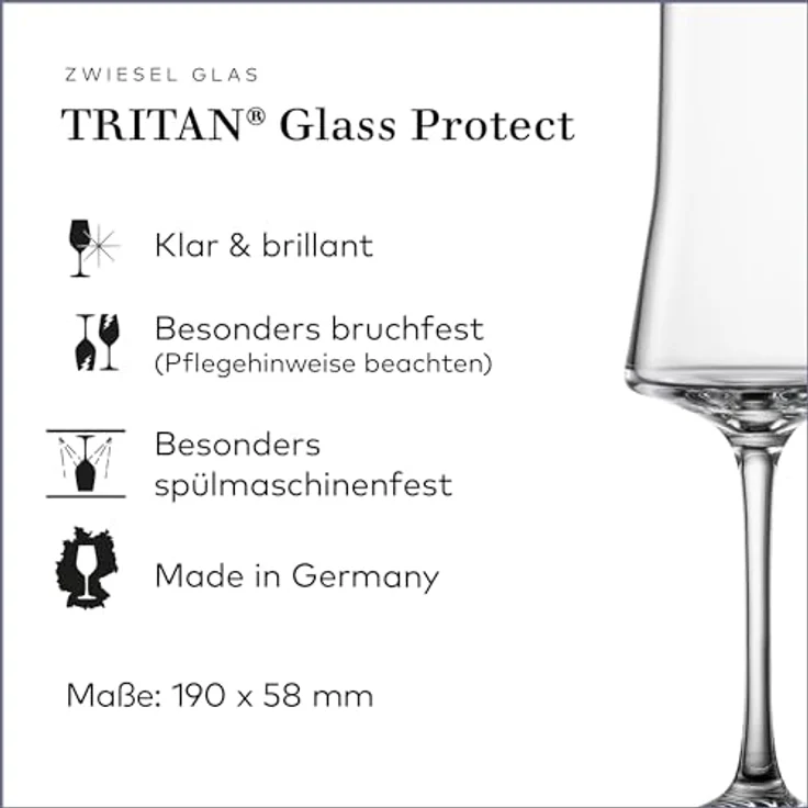 Zwiesel Glas ECHO Grappaglas 147 ml 4er Set – Bild 3