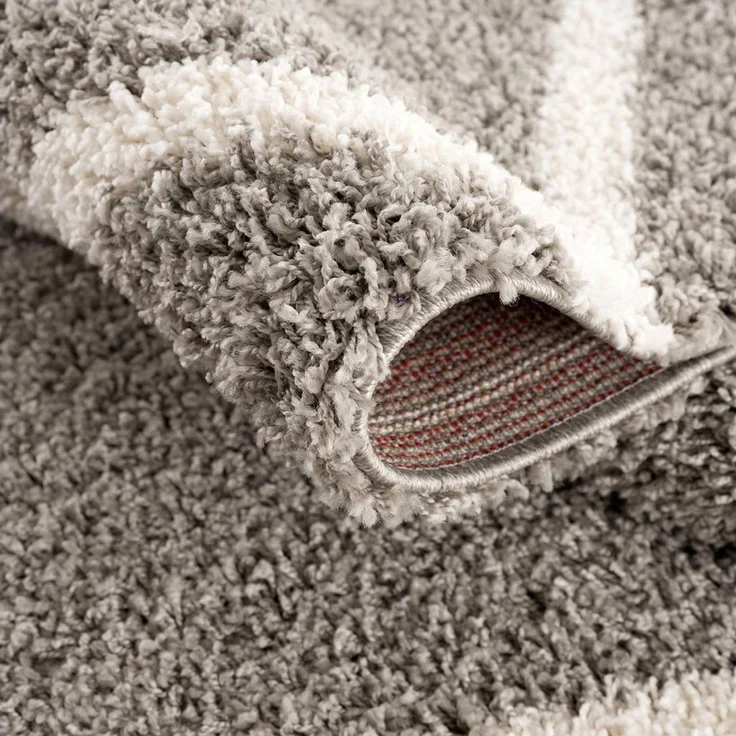 Sanat Hochflor-Teppich Madrid, rechteckig, Höhe: 30 mm, Wohnzimmer, Langflor, Shaggy Teppich – Bild 3