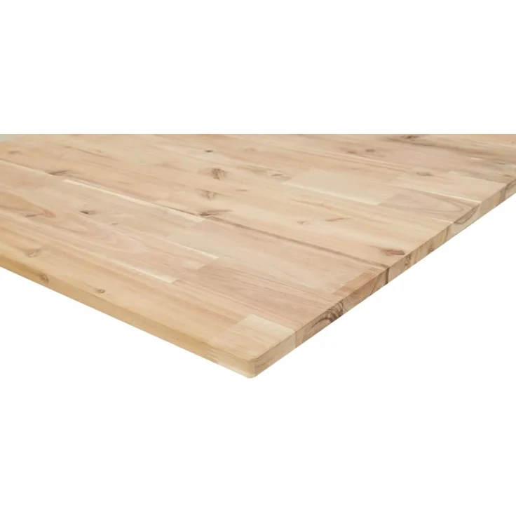 vidaXL Waschtischplatte Unbehandelt 160 x 50 x 2 cm Massivholz Akazie 3279666 – Bild 7