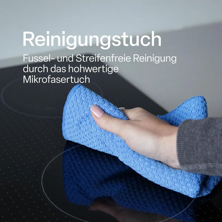 Premium Geschirrtuch 300g/m² - Microsensation - 60x40cm ( Türkis / 4er Pack ) Reinigungstücher Mikrofasertuch - super saugfähige Küchentücher – Bild 5