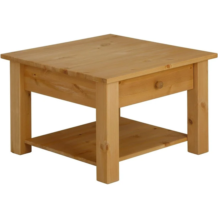 Home affaire Couchtisch Chicago, TOPSELLER! (Couchtisch, Sofatisch, OTTOs Choice), in zwei Größen, Landhausstil, zusätzlicher Stauraum – Bild 1