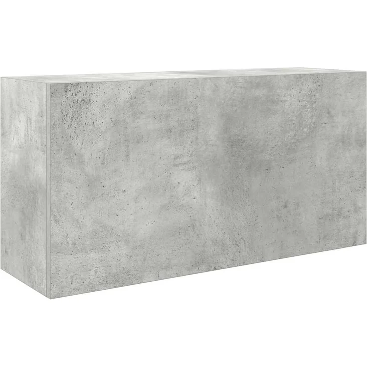 vidaXL Bad-Wandschrank Betongrau 80x25x40 cm Holzwerkstoff 860088 – Bild 2