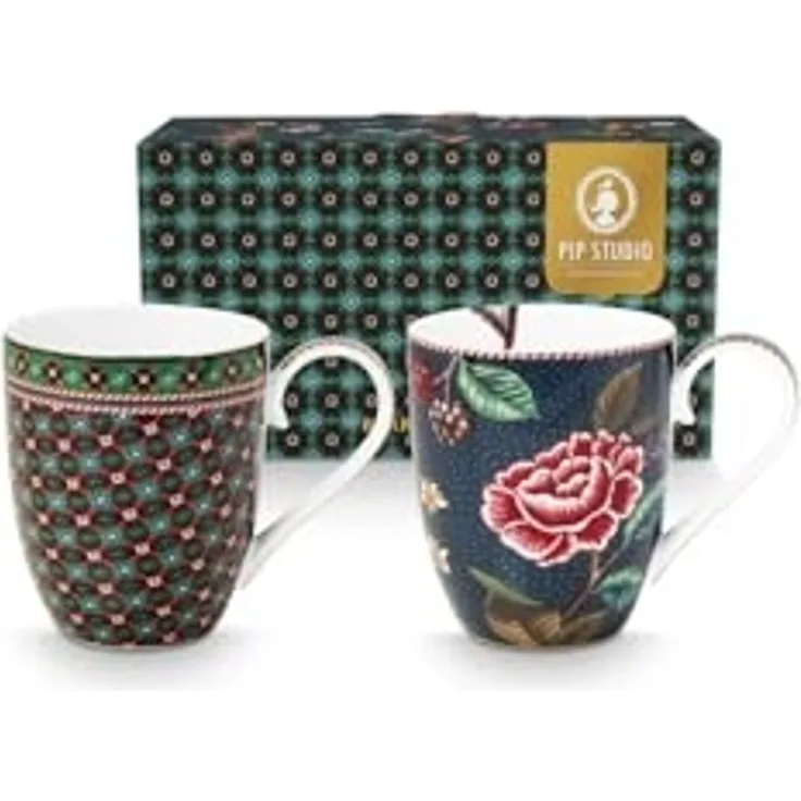 PIP Studio Set/2 Mug BerryBlues 450ml
