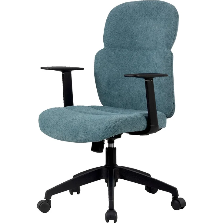 Modante 'MAGNUS' Bürodrehstuhl blau, Stoff blau, 61 x 92 x 58 cm, 140 kg belastbar – Bild 2