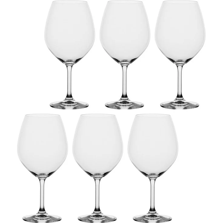 La Porcellana Bianca La Porcellana Bianca 6er Set Burgunder Weingläser 710 ml P401300035Z