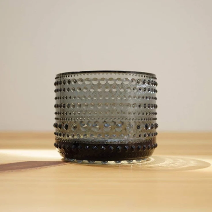 iittala Kastehelmi Windlicht grau 64 mm – Bild 3