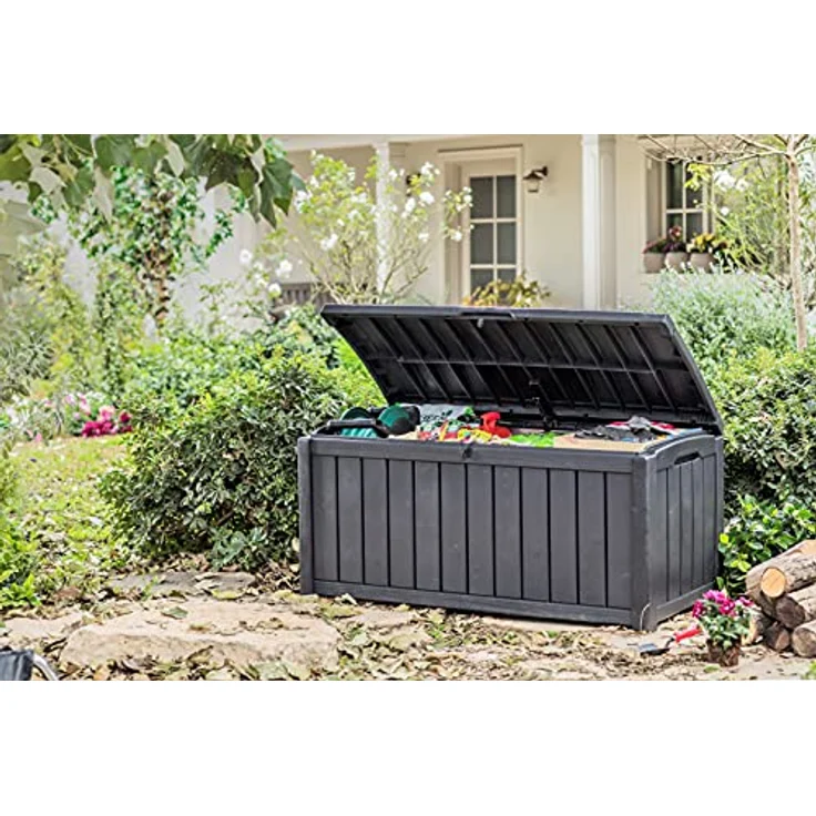 Gartentruhe Keeper, Grau – Bild 4