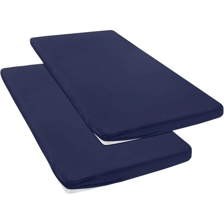 OTTO home Spannbettlaken Physalis Topper COMFORT, Jersey, Gummizug: rundum, (2 Stück), Baumwolle, Matratzen bis 10 cm Höhe, Bettlaken, Spannbetttuch, Laken – Bild 3