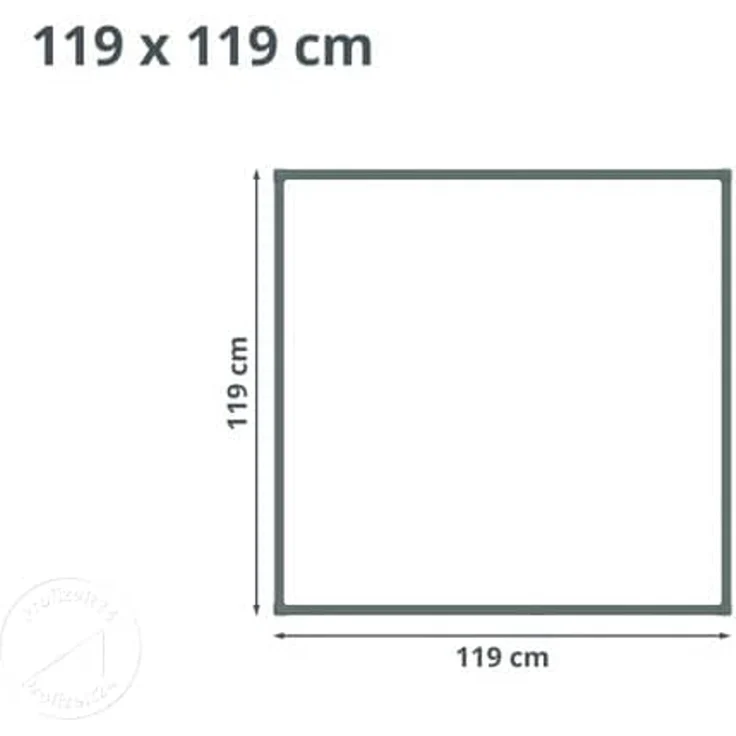 GFP Hochbeet Kräuter-Gemüse-Beet Aluminium CHRISTINA - 119x119x77cm - Aluminium eloxiert – Bild 5