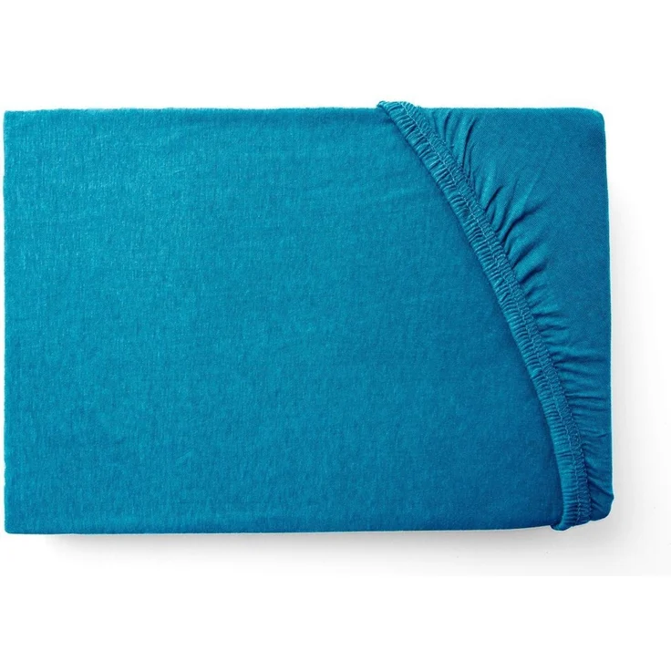 Hometex Premium Textiles Spannbettlaken Jersey Spannbettlaken 100% Baumwolle, Jersey, Gummizug: Rundumgummizug, Premium-Jersey Matratzenhöhe bis 23 cm – Bild 3