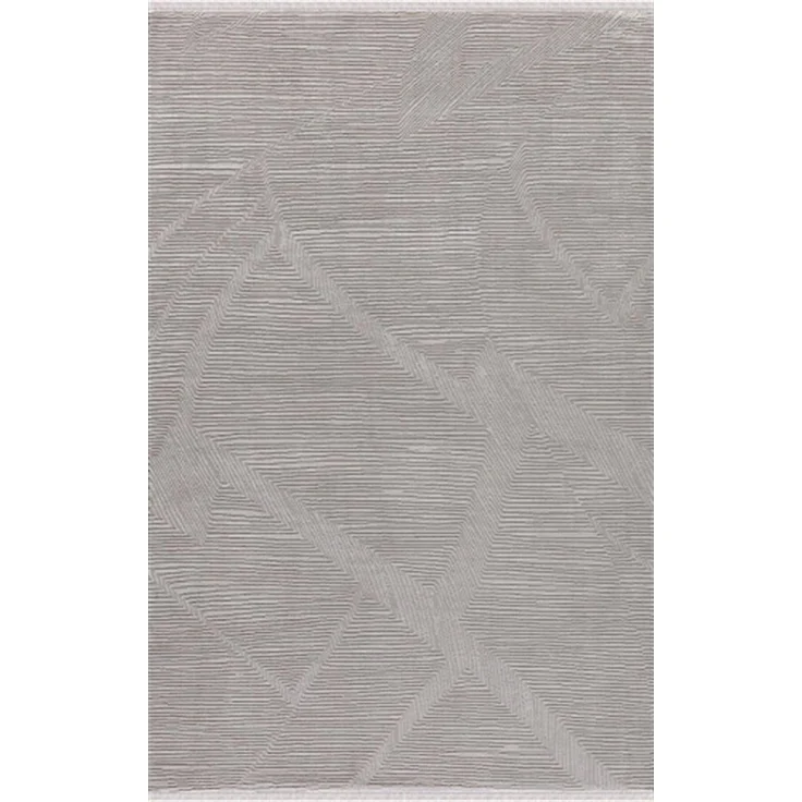 Teppich Recycle 160 x 230 cm Wolle Beige 88781157 [en. casa]