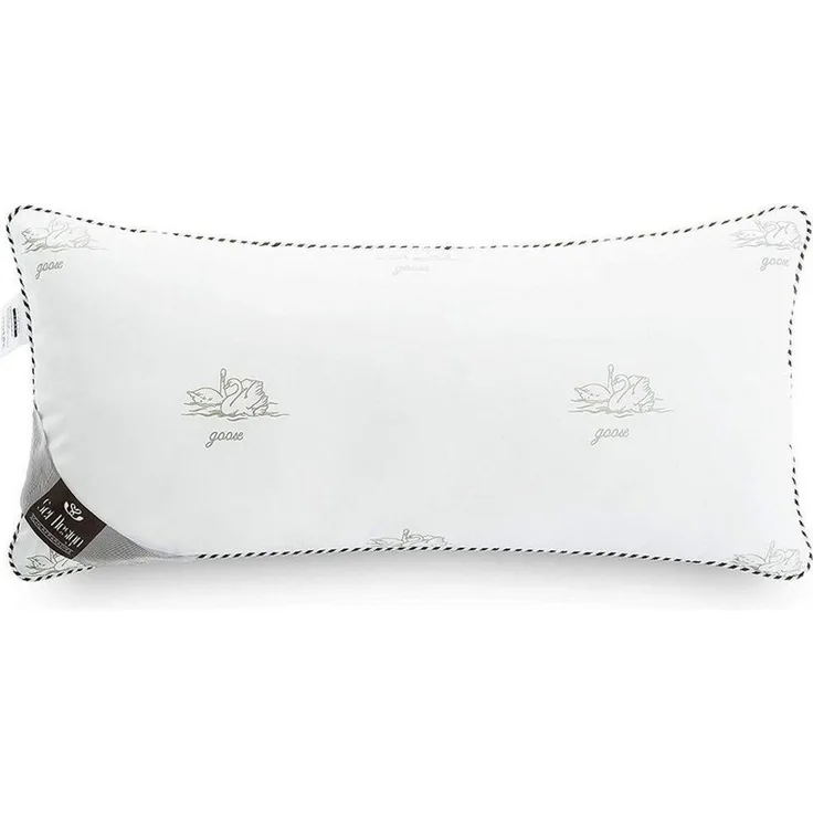 SEI Design Kopfkissen Schlafkissen Kissen Mikrofaserkissen Seitenschläferkissen 40x80, Füllung: 650g luxuriöse Mikrofaser, Bezug: Mikrofaser gesteppt, Seitenschläfer, Rückenschläfer, Bauchschläfer, Kissen, 1 Kopfkissen, vegane Alternative zu Daunenkissen