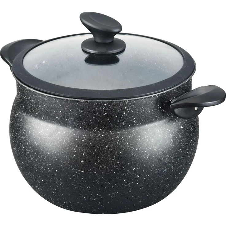 3 tlg Kuskus Topf 8L Dampfgarer COUSCOUS Ø24cm Dampfkocher Gemüse Steamer Induktion Mantykocher – Bild 2