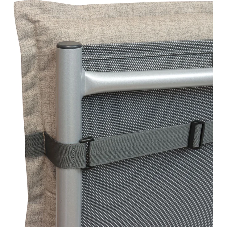 Gardissimo PREMIUM Hochlehner Gartenstuhl Auflagen 120x50x8cm natur – Bild 3