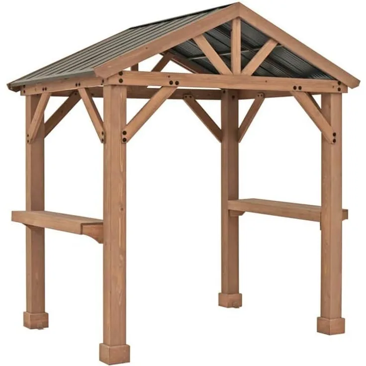 Westmann Holz Grill Pavillon Laval 67 | Natur |